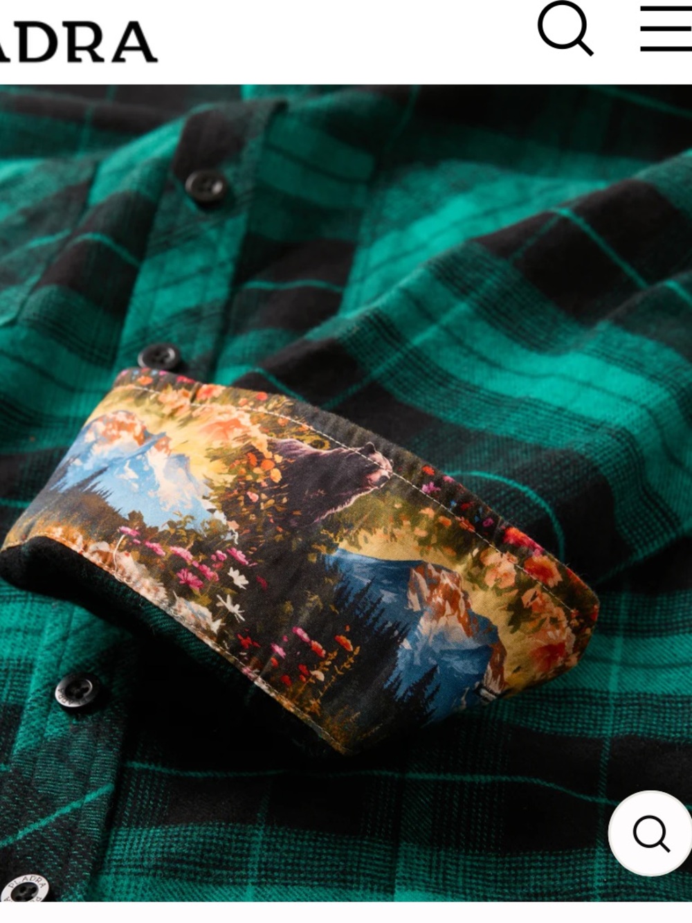 PLADRA Women's Every Day Flannel Shirt- Harbor Black small - Picture 2 of 9